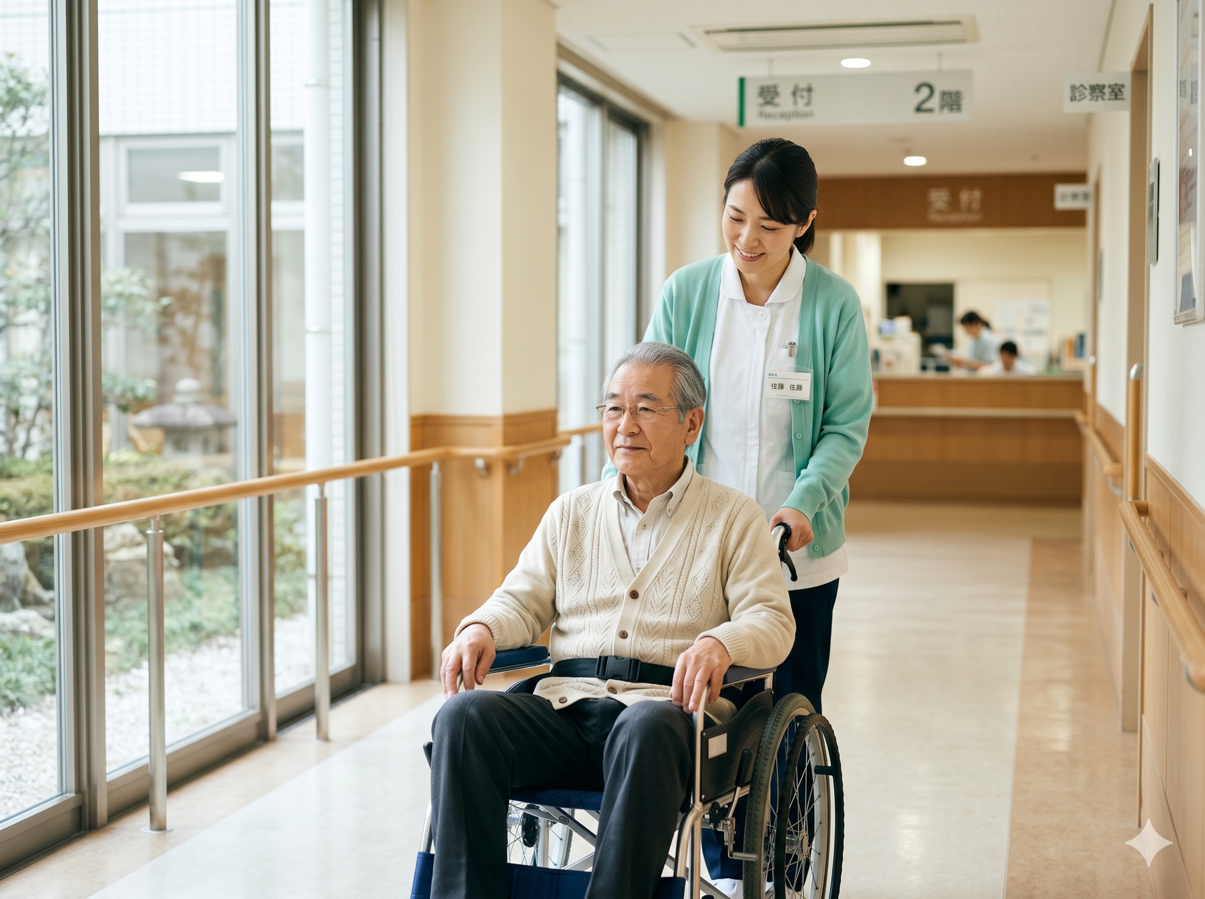 院内・買い物付き添いのイメージ